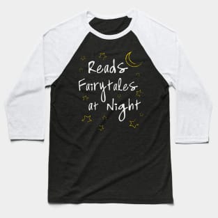 Mother Reads Fairytales at Night Baseball T-Shirt